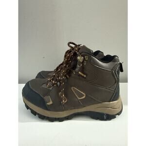 Deer Stag Boys SZ 1 Brn Hiking Boots